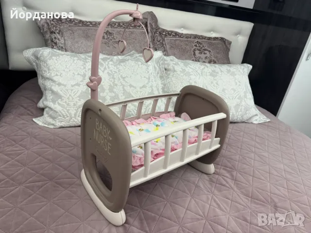 Детско Легло Smoby, раница и шезлонг за бебе