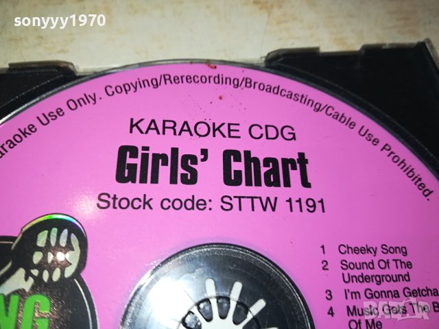 KARAOKE HITS CDG 0301241933, снимка 8 - CD дискове - 43644559