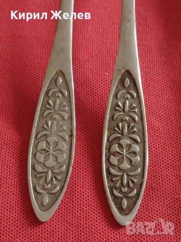Две стари вилици от соца неръждавейка с печат за КОЛЕКЦИЯ БИТОВ КЪТ 31587, снимка 2 - Други ценни предмети - 43816317