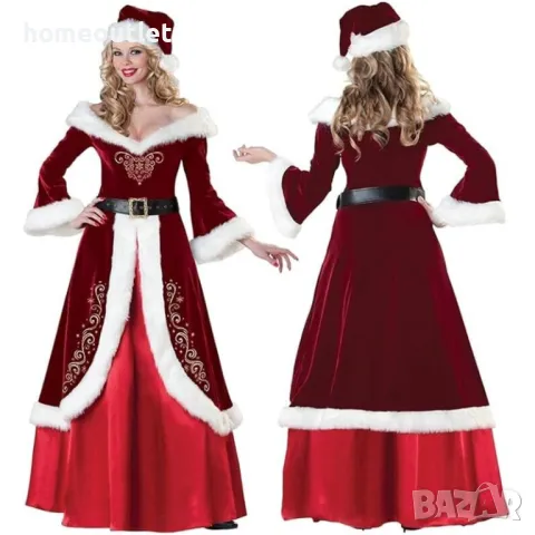 ПРОМОЦИЯ Коледна рокля с шапка, р-р ХЛ WFFZCS46-XL