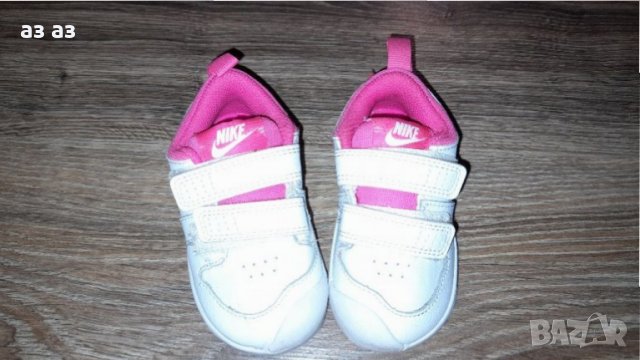 Nike just do it- оригинални кожени маратонки 21 номер , снимка 3 - Детски маратонки - 33516838