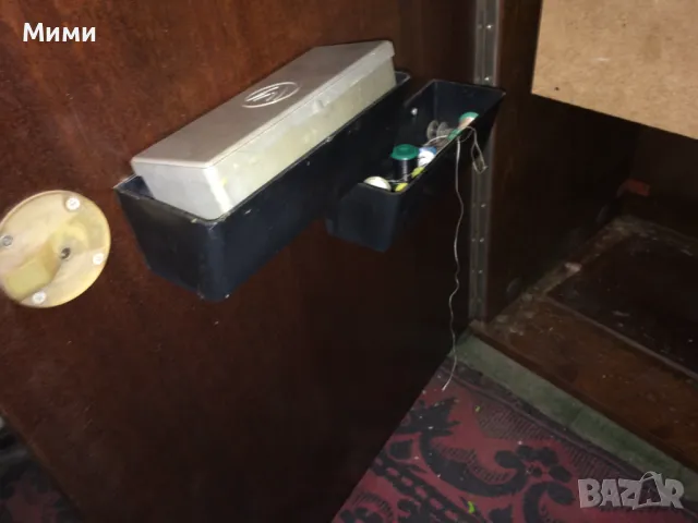 Руска крачна шевна машина "UNIION" 2М, шкаф, снимка 3 - Шевни машини - 48016054