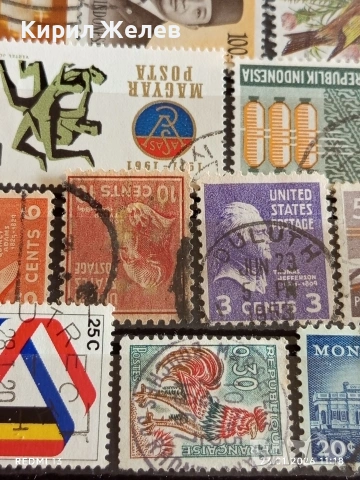 Стари пощенски марки от цял свят смесени АМЕРИКА, ИНДОНЕЗИЯ, УНГАРИЯ за КОЛЕКЦИЯ 51941, снимка 9 - Филателия - 53197929