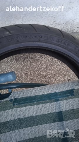 Мотоциклетна гума предна Pirelli Diablo 120/70 ZR17 (58W) M/C, снимка 6 - Гуми и джанти - 38186372