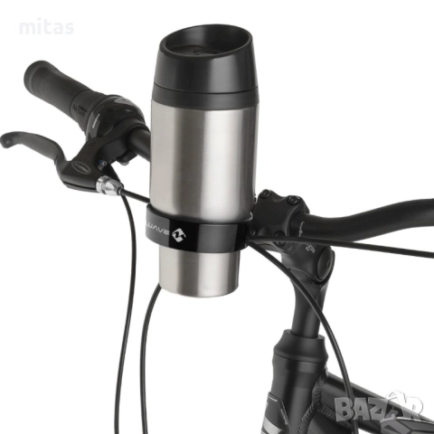 Поставка за чаша на кормило M-WAVE, Алуминиева, Регулируем захват, снимка 2 - Аксесоари за велосипеди - 52879444