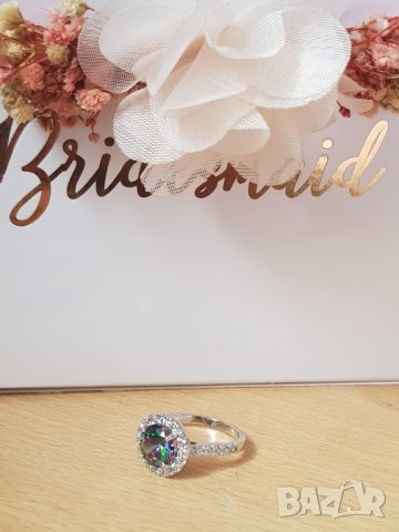 Сребърен пръстен 925, снимка 4 - Пръстени - 37966618