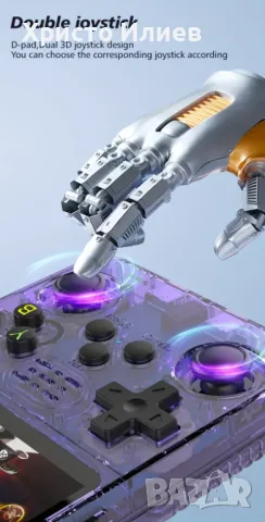 Преносима ретро игра конзола вградени над 15000 игри 64GB IPS дисплей 3000mAh, снимка 6 - Други игри и конзоли - 48614070