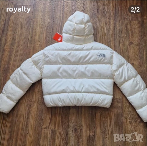 The North Face Бяло Дамско Яке , снимка 2 - Якета - 52681828