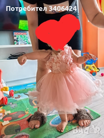 Бебешка рокля, снимка 7 - Бебешки рокли - 51652562
