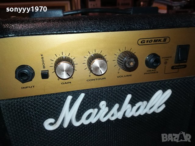 149лв-MARSHALL-GUTAR AMPLIFIER-ВНОС ENGLAND 2211230856, снимка 4 - Ресийвъри, усилватели, смесителни пултове - 43096568
