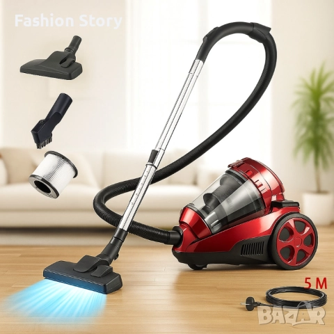 Циклонна прахосмукачка Royalty Line RL-BSCM1400.60 - Мощно почистване без торба