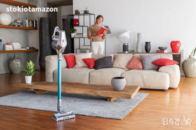 Нова права прахосмукачка за сухо и мокро почистване Hoover HF322YHM, снимка 2 - Прахосмукачки - 37745389