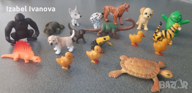 Детски играчки - животинки и дървено влакче, снимка 2 - Фигурки - 33337615