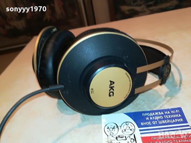 AKG k92 vienna-stereo hifi headphones 1907210849, снимка 3 - Слушалки и портативни колонки - 33560265