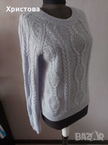 Светлосин пуловер НМ - 16,00лв., снимка 8 - Блузи с дълъг ръкав и пуловери - 32202433