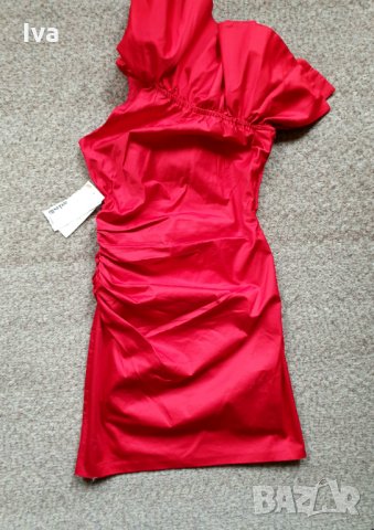 рокля Andonella с ефектен дизайн, снимка 3 - Рокли - 29033104