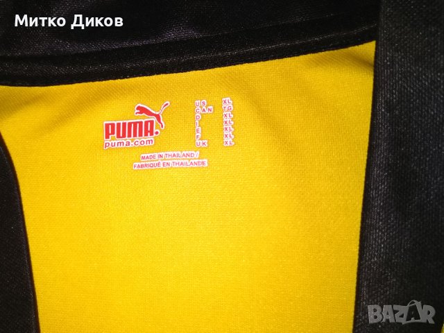 Футболна тениска на АЕК маркова на Пума сезон 2007-08 лъскава размер ХЛ, снимка 4 - Футбол - 37728837