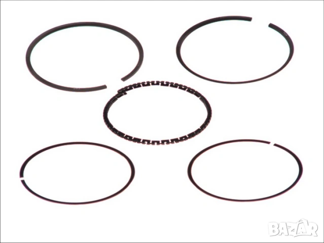 Сегменти к-т за 4 бутала GOETZE за FIAT CC 65.0 0.9 86-03г. № 08-782700-00