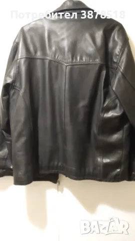 Мъжко кожено яке., снимка 2 - Якета - 49873040