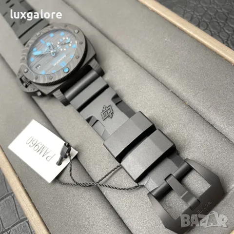 Мъжки часовник Panerai Submersible Carbotech 42 с автоматичен швейцарски механизъм, снимка 6 - Мъжки - 50345086