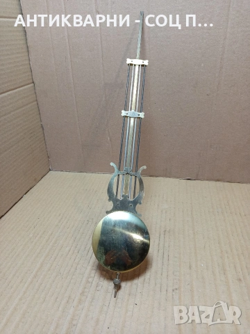 Старо Немско Махало За Голям Стенен Часовник. НОМЕР 731., снимка 2 - Антикварни и старинни предмети - 53527844