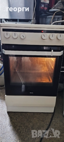 готварска печка amica ширина 50 см, снимка 3 - Печки, фурни - 52905077