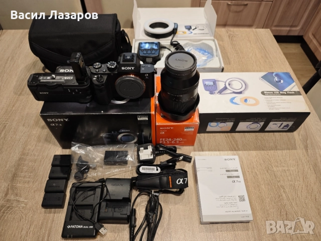 Фото апарат SONY A7S2 с обектив SONY F3.5-6.3 FE24 -240 и вертикален грип SONY VG-C2EM , снимка 7 - Фотоапарати - 51989262