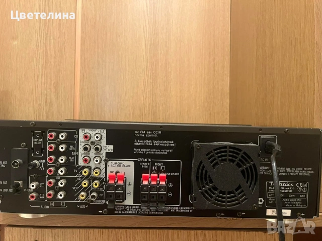 Ресийвър Technics SA-AX530, снимка 6 - Ресийвъри, усилватели, смесителни пултове - 53207461