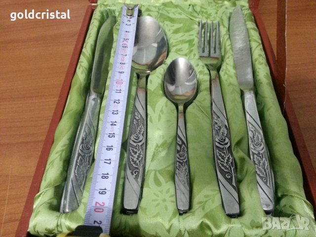 Руски прибори за хранене , снимка 9 - Антикварни и старинни предмети - 38642480