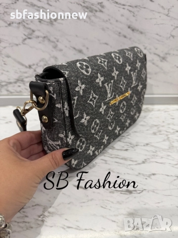 Louis Vuitton черно/бяла чанта, снимка 3 - Чанти - 52819446