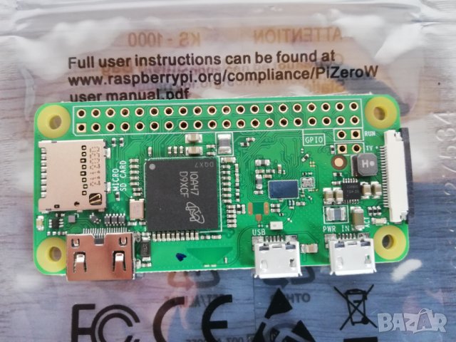 Raspberry Pi zero W v1.1 чисто ново, снимка 3 - Работни компютри - 39860801