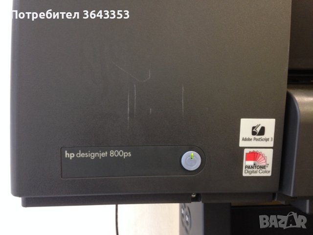 Плотер HP DesignJet 800ps (42"), снимка 2 - Принтери, копири, скенери - 40758516