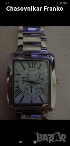 Уникален Ferrucci дизайнерски елегантен стилен марков часовник, снимка 5 - Мъжки - 32348509