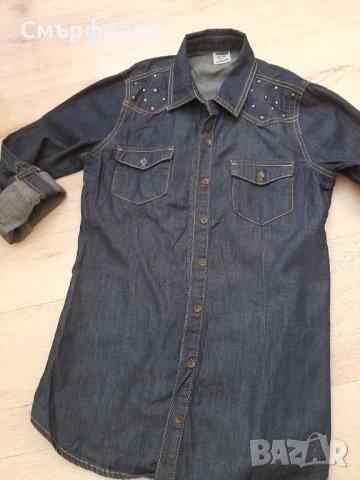 Дънкова риза LC Waiki , снимка 1