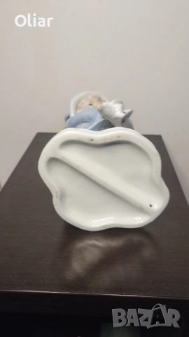 Прекрасна фигурка на дете с чадър. , снимка 8 - Статуетки - 52189862