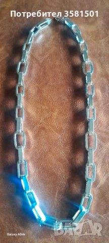 171/Сребърен Синджир-77грама.🇧🇬, снимка 3 - Колиета, медальони, синджири - 53035441