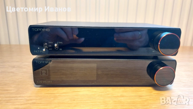 Усилвател Topping PA7 Plus, дак Dac Topping e70 velvet и xlr кабели SKW, снимка 2 - Ресийвъри, усилватели, смесителни пултове - 52303669