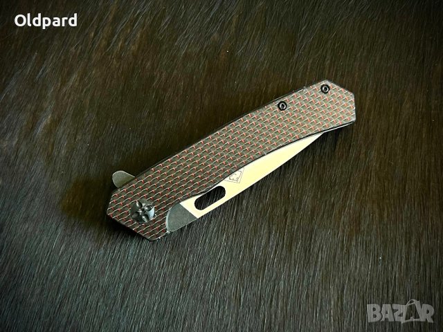 Колекционерски сгъваем джобен нож PUMA Carbon Liner Lock. (313512), снимка 4 - Ножове - 43020825