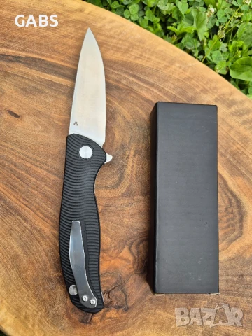 Сгъваем нож SHIROGOROV,стомана D2,SH202, снимка 7 - Ножове - 51053029