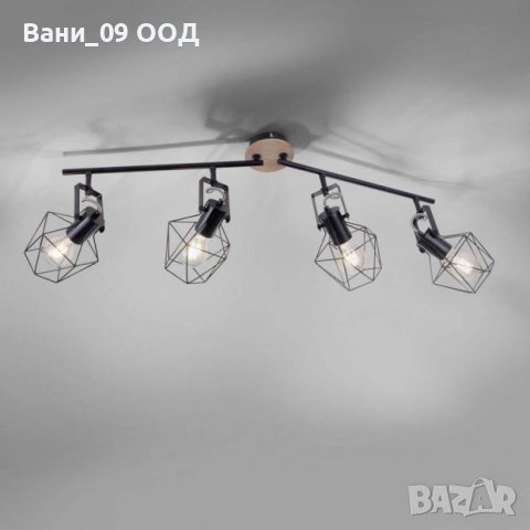 Таванна лампа в модерен стил, снимка 5 - Лампи за таван - 43159284