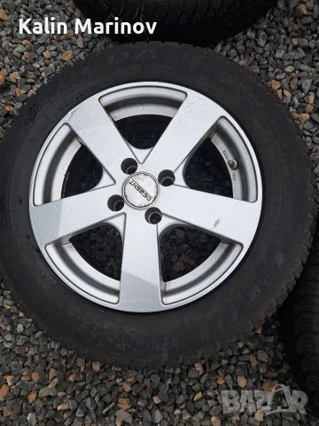 джанти 4х100 15 цола, снимка 3 - Гуми и джанти - 53030083