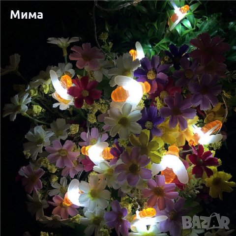 Соларни лампички пчелички, снимка 5 - Градински мебели, декорация  - 32879766