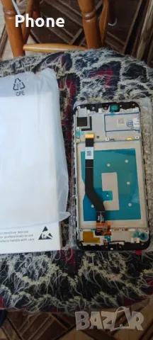 чисто нов дисплей със рамка за huawei Y7 2019 
