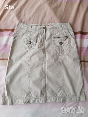 Бежова пола 42 размер 