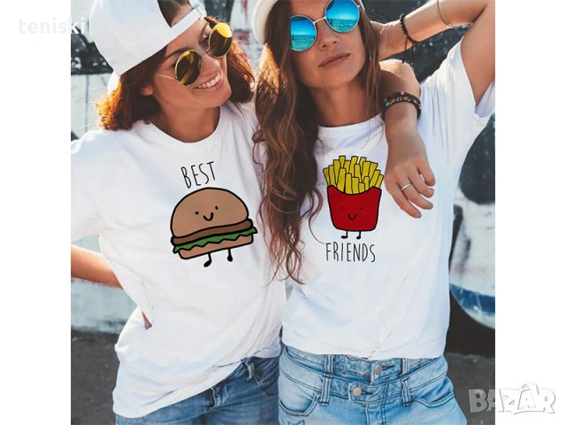 Тениски за приятелки Best Friends 7 модела, снимка 5 - Тениски - 36877588