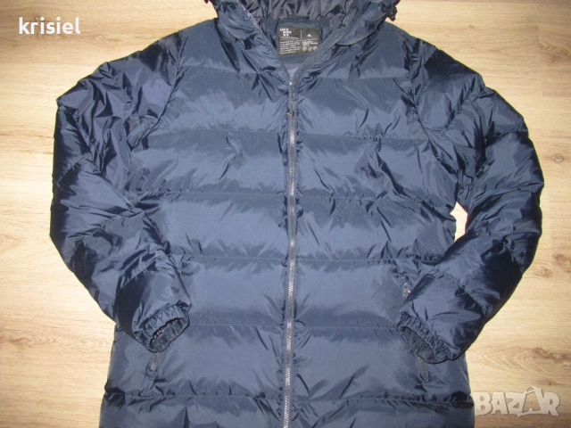 МЪЖКО ТОПЛО ЯКЕ--ПУХЕНКА С ГЪШИ ПУХ--L/XL номер, снимка 3 - Якета - 52313897