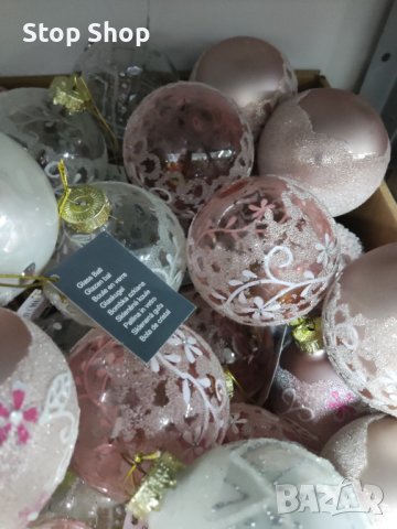 Стъклени коледни топки Christmas , снимка 2 - Декорация за дома - 42992277