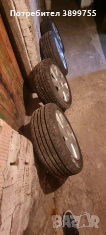 Лети джанти с летни гуми 195/65/16 , снимка 8 - Гуми и джанти - 51019695