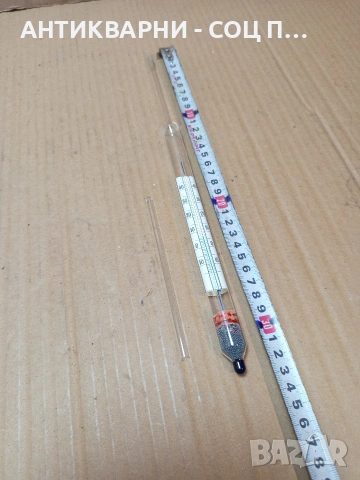 Стар Немски Термометър Или Хидрометър. НОМЕР 734., снимка 10 - Антикварни и старинни предмети - 53527526