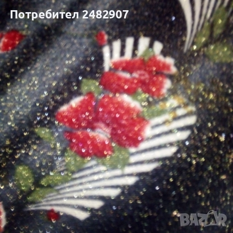 Дамска блуза с блестящ ефект, снимка 7 - Тениски - 51699953